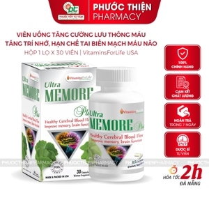 Memore Plus - Viên bổ não 60 viên nang cứng