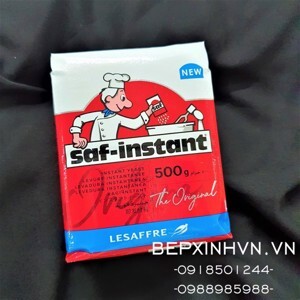 Men khô bánh mỳ lạt Saf-Instant đỏ Pháp (500gr)