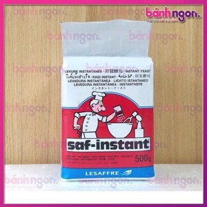 Men khô bánh mỳ lạt Saf-Instant đỏ Pháp gói 20g