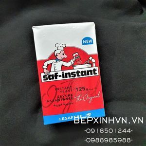 Men khô bánh mỳ Saf-Instant đỏ Pháp 125gr