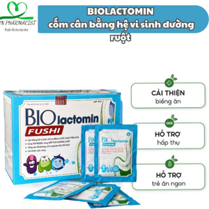 Men tiêu hóa Bio Lactomin, Hộp 20 gói x 3g