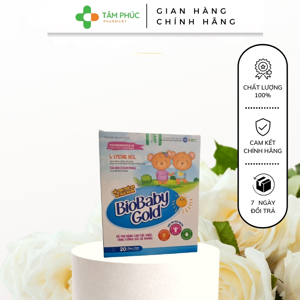 Men vi sinh Biobaby Gold (Dạng gói) - Hộp 30 gói