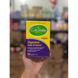 Men vi sinh culturelle kids daily probiotic  hộp 50 gói