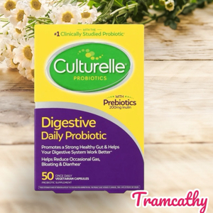 Men vi sinh culturelle kids daily probiotic  hộp 50 gói