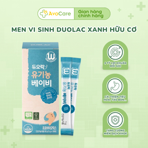 Men vi sinh Duolac - dạng nước xanh dương, 30gói