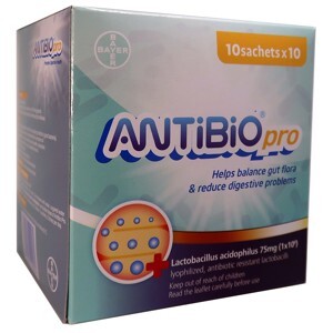 Men vi sinh hỗ trợ điều trị tiêu chảy Antibio Pro 10 túi