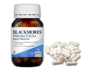 Men vi sinh hỗ trợ tiêu hóa Blackmores Probiotics+ Daily Health 30 viên