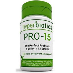 Men vi sinh hỗ trợ tiêu hóa, tăng sức đề kháng Hyperbiotics PRO-15