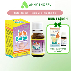 Men Vi Sinh Infa Biotix Drops Bổ Sung Probiotic Dạng Giọt Cho Trẻ