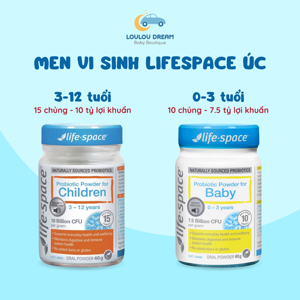 Men vi sinh Life Space Children - 60g