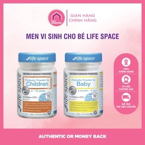 Men vi sinh Life Space Children - 60g