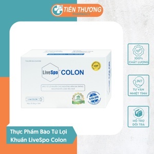 Men Vi Sinh Livespo Colon Bổ Sung Bào Tử Lợi Khuẩn Giảm Viêm Đại Tràng (Hộp 20 Ống)