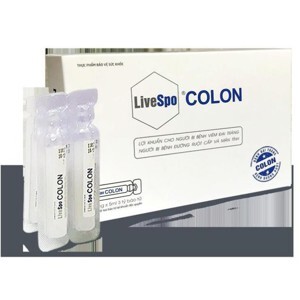 Men Vi Sinh Livespo Colon Bổ Sung Bào Tử Lợi Khuẩn Giảm Viêm Đại Tràng (Hộp 20 Ống)