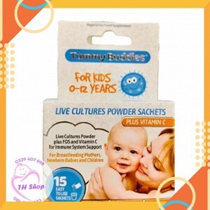 Men vi sinh Tummy Buddies Vtamin C hộp 15 gói