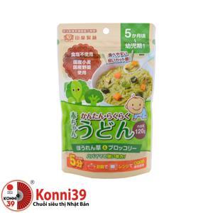 Mì ăn dặm không muối Tanabiki vị bó xôi 100g