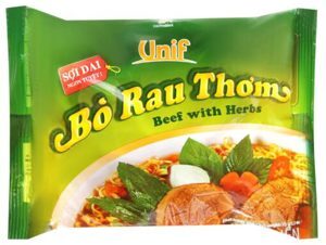 Mì bò rau thơm Unif 72g