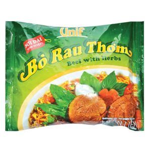 Mì bò rau thơm Unif 72g