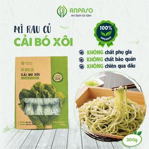 Mì cải bó xôi Anpaso Organic gói 300g