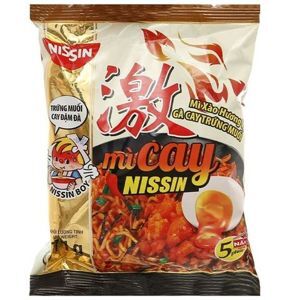 Mì cay Nissin hương vị gà cay trứng muối 71g