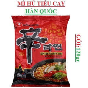 Mì cay Nongshim Shin Ramyun gói 120g