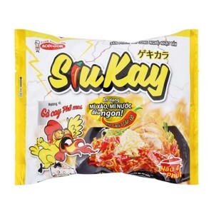 Mì cay SiuKay vị gà phô mai gói 129g