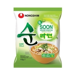 Mì chay Nongshim Soon Veggie Ramyun gói 112g