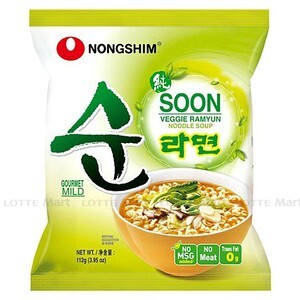 Mì chay Nongshim Soon Veggie Ramyun gói 112g