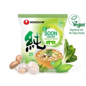 Mì chay rau củ Soon Nongshim (5 gói x 112g)