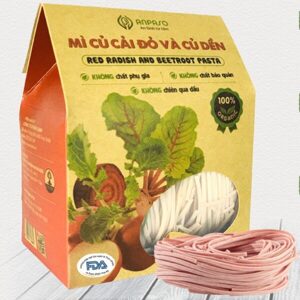 Mì củ cải đỏ và củ dền Anpaso Organic gói 120g