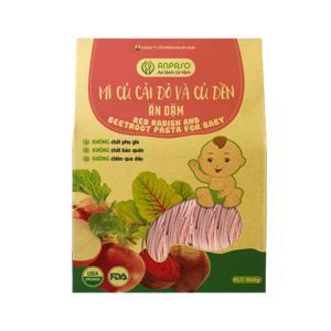 Mì củ cải đỏ và củ dền Anpaso Organic gói 120g