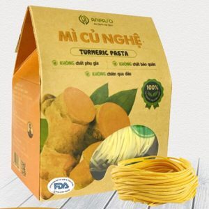 Mì củ nghệ Anpaso Organic gói 120g