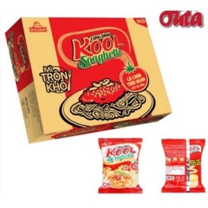 Mì Cung Đình Kool Spaghetti gói 105G – Thùng 30