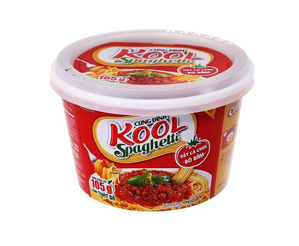 Mì Cung Đình Kool spaghetti sốt bò bằm bát 105g