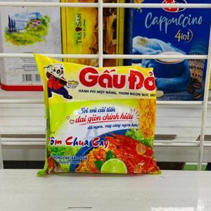 Mì Gấu Đỏ tôm chua cay gói 63g