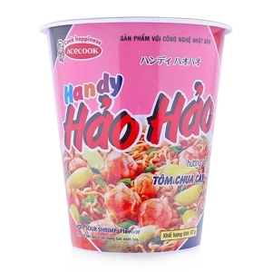 Mì Handy Hảo Hảo tôm chua cay ly 67g