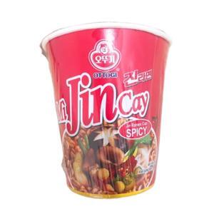 Mì Jin Ottogi vị cay thùng 15 ly x 65g