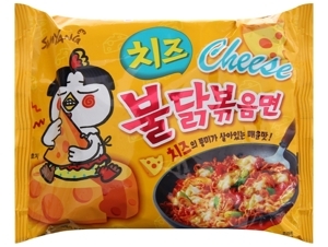 Mì Khô Gà Cay Vị Phô Mai Samyang - Gói 140 G