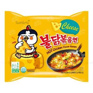 Mì Khô Gà Cay Vị Phô Mai Samyang - Gói 140 G