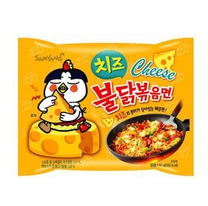 Mì Khô Gà Cay Vị Phô Mai Samyang - Gói 140 G