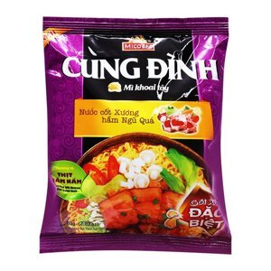 Mì khoai tây hương vị thịt hầm nấm Cung Đình gói 80g