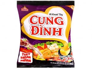 Mì khoai tây hương vị thịt hầm nấm Cung Đình gói 80g
