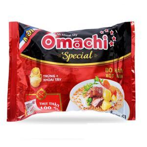 Mì khoai tây Omachi Special bò hầm xốt vang gói 92g