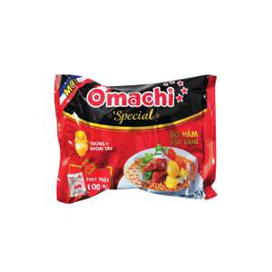 Mì khoai tây Omachi Special bò hầm xốt vang gói 92g