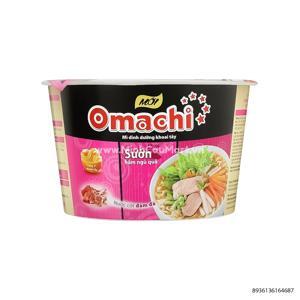 Mì khoai tây Omachi sườn hầm ngũ quả hộp 92g