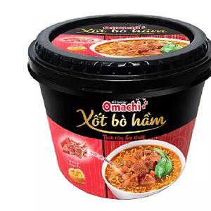 Mì khoai tây Omachi xốt bò hầm tô 93g