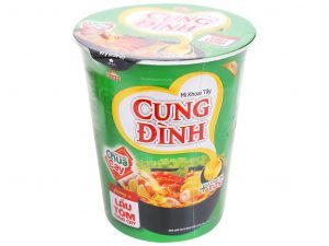 Mì khoai tây vị lẩu tôm chua cay Cung Đình ly 65g