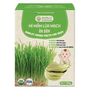 Mì mầm lúa mạch Anpaso Organic gói 120g