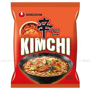 Mì Nongshim kimchi ramyun gói 120g
