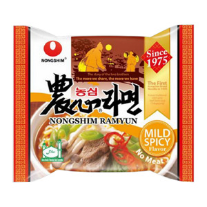 Mì Nongshim Ramyun kim chi gói 120g