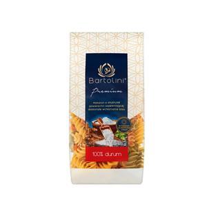 Mì nui xoắn rau củ 3 màu Bartolini gói 400g